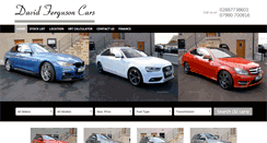 Desktop Screenshot of davidfergusoncars.co.uk